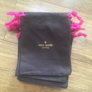 Kate Spade Jewelry Dust Bags (retired branding)